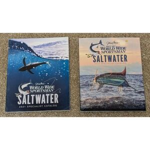 World Wide Sportsman Saltwater Fishing Specialist Catalog Magazine 2021 2022 VTG